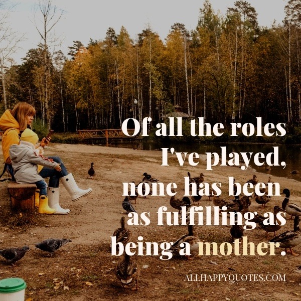Being A Mom Quotes