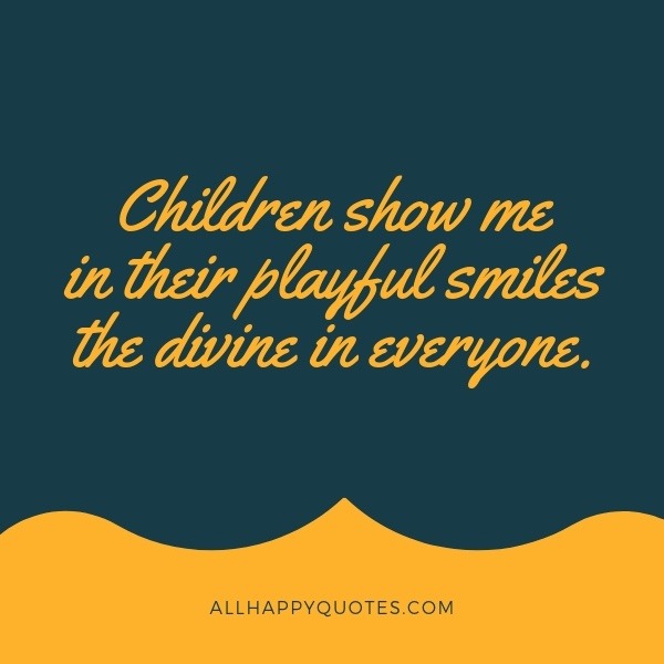 Child Smile Quotes And Sayings