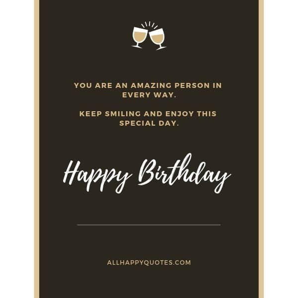 Birthday Message To A Good Friend