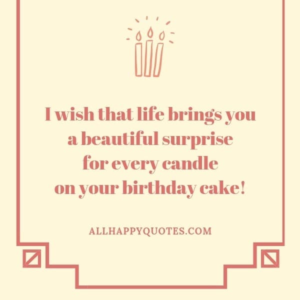 Birthday Surprise Quotes