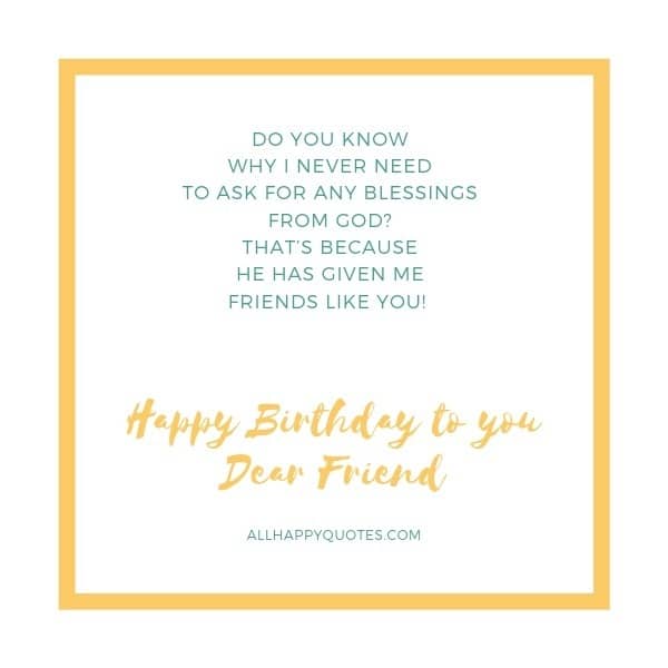 Birthday Wishes For A Dear Friend