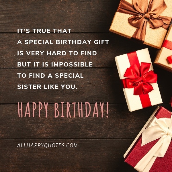 Birthday Wishes For Best Sister
