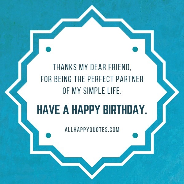 Birthday Wishes Quotes For Friend