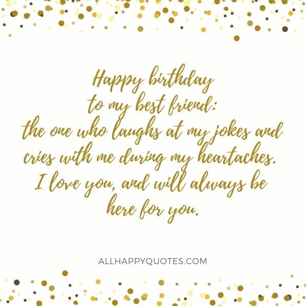 Birthday Wishes To My Best Friend