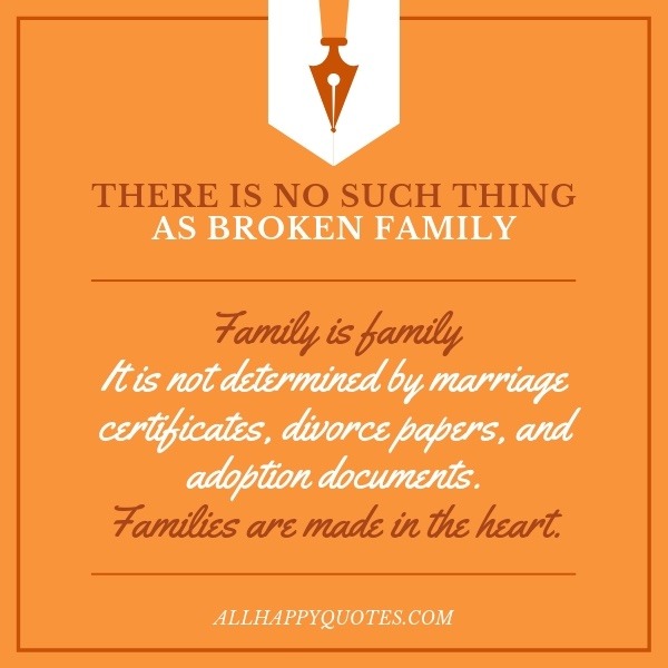 Broken Family Quotes