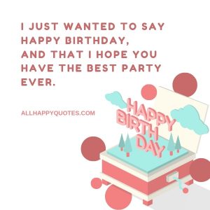 151 Happy Birthday Quotes Wishes and Messages