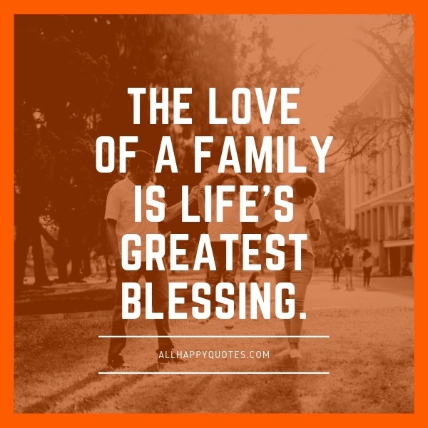 Family Blessing Quotes