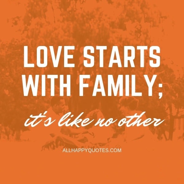 Family Quotes Love
