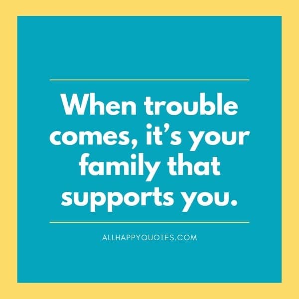 Family Support Quotes
