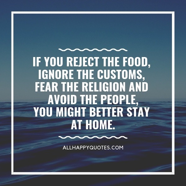 Food And Travel Quotes