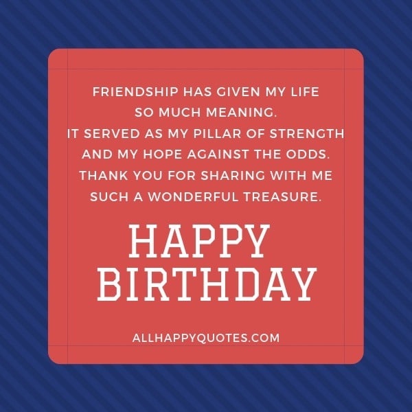 Happy Birthday Greetings To A Friend