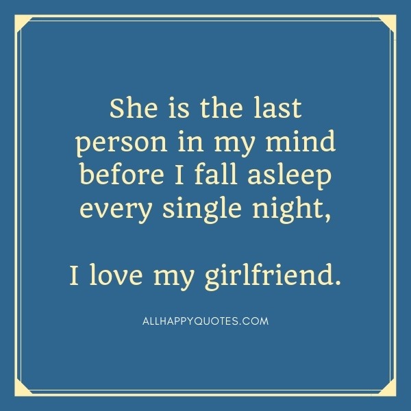 I Love You Quotes For Girlfriend