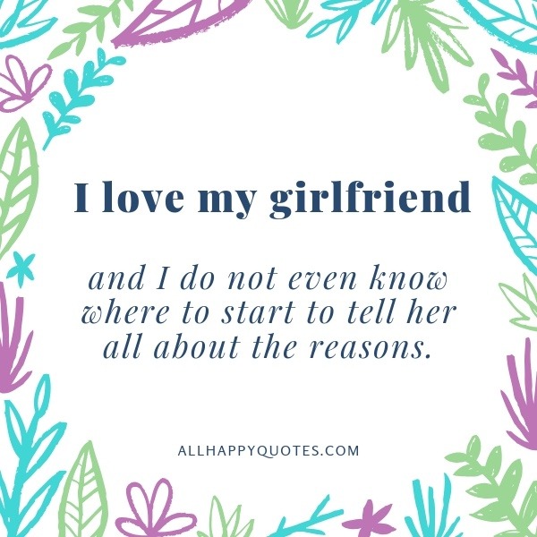 Love Quotes For Your Girlfriend