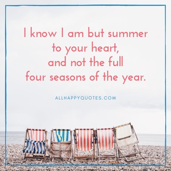 Summer Season Quotes
