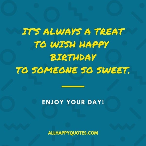 Sweet Birthday Quotes