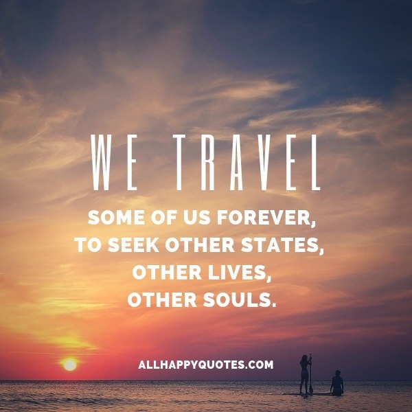 We Travel Quotes