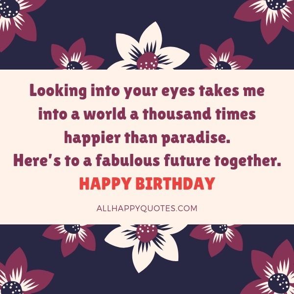 Birthday Quotes For Lover