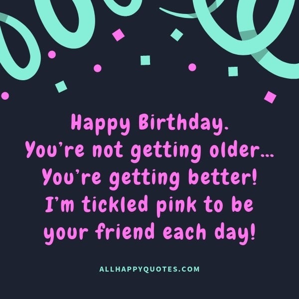 Funny Happy Birthday Messages For Friend