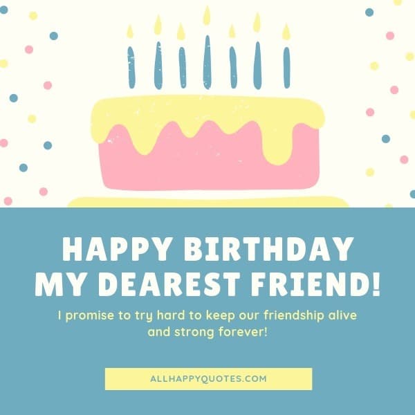 Happy Birthday Quotes For Long Distance Friends