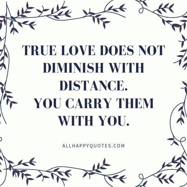 Inspirational Love Quotes For Long Distance Relationships