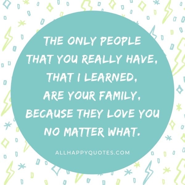 Love You Family Quotes