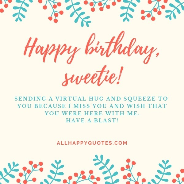 Sweet Happy Birthday Messages For Her