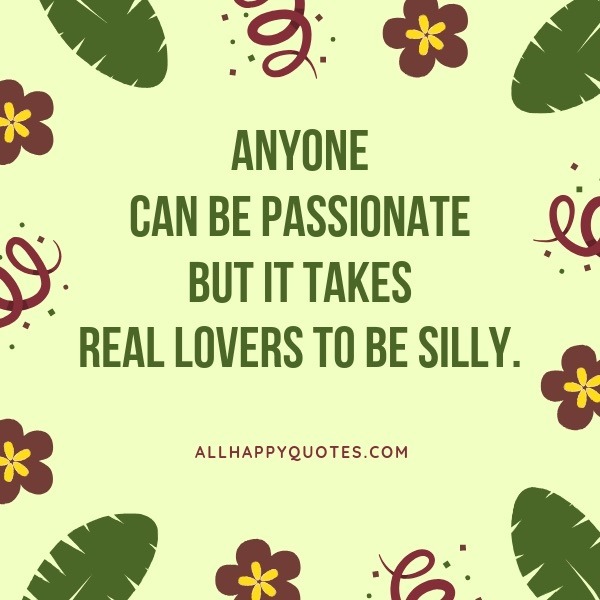 anyone can be passionate