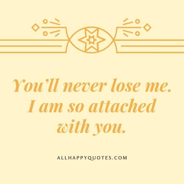 I'M So Attached With You
