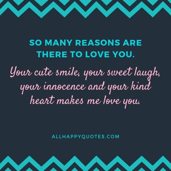 so many reason are there to love you