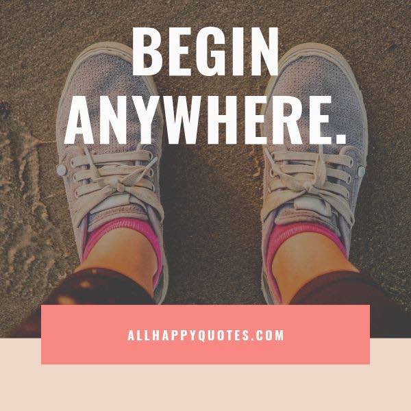 begin anywhere