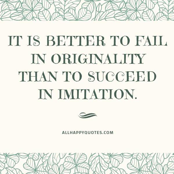 it is better to fail