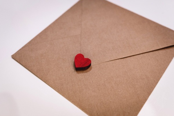 love card envelope