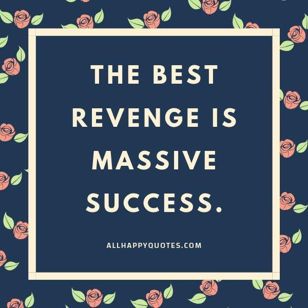 the best revenge