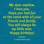 33 Happy Birthday Wishes for Nephew turning a year Older (and Wiser)