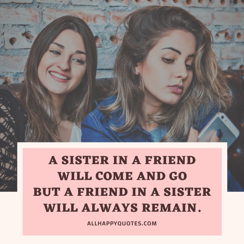 sister quotes love