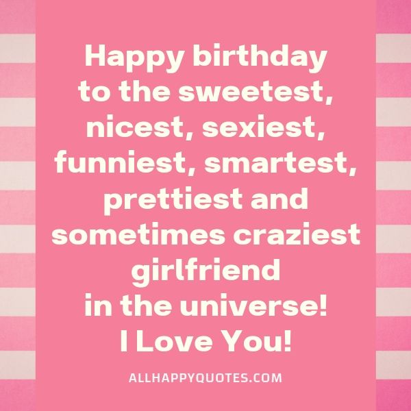 birthday wishes for girlfriend gif