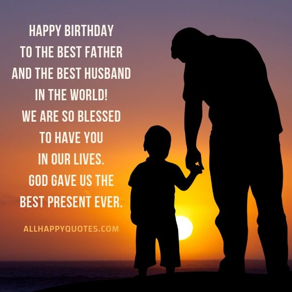 birthday wishes for husband and daddy
