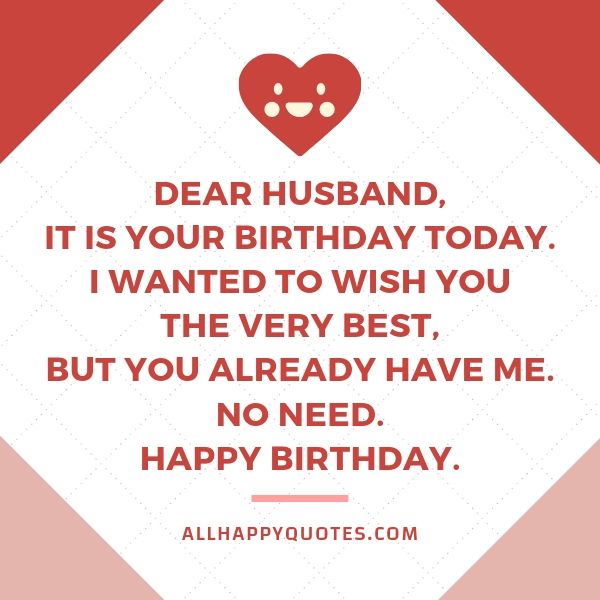 birthday wishes for husband by wife