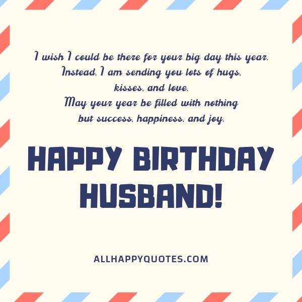 birthday wishes for husband message