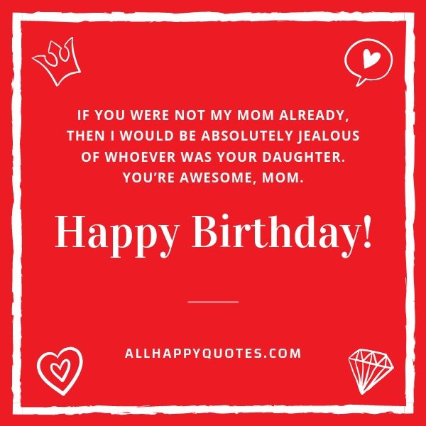 birthday wishes for mom in english