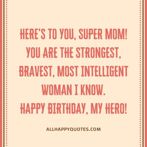 birthday wishes for mom quotes