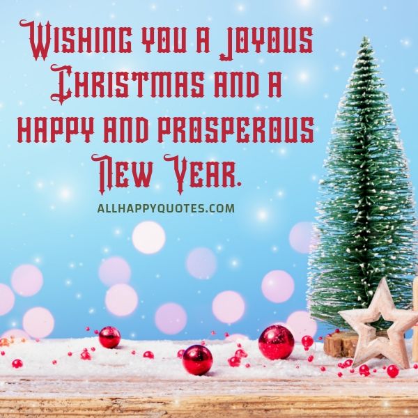 christmas wishes and new year