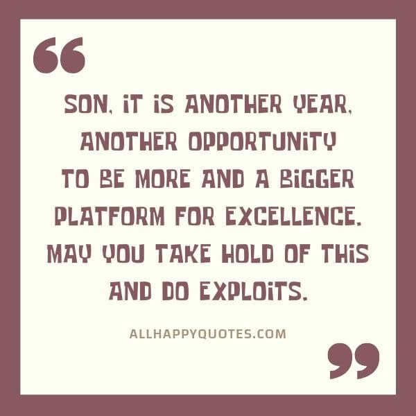 birthday wishes for son quotes