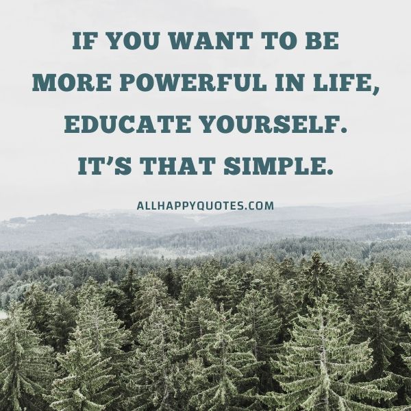 if you want to be more powerful
