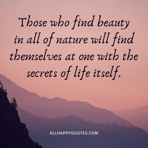 109 Nature Quotes To Raise Awareness For Mother Earth