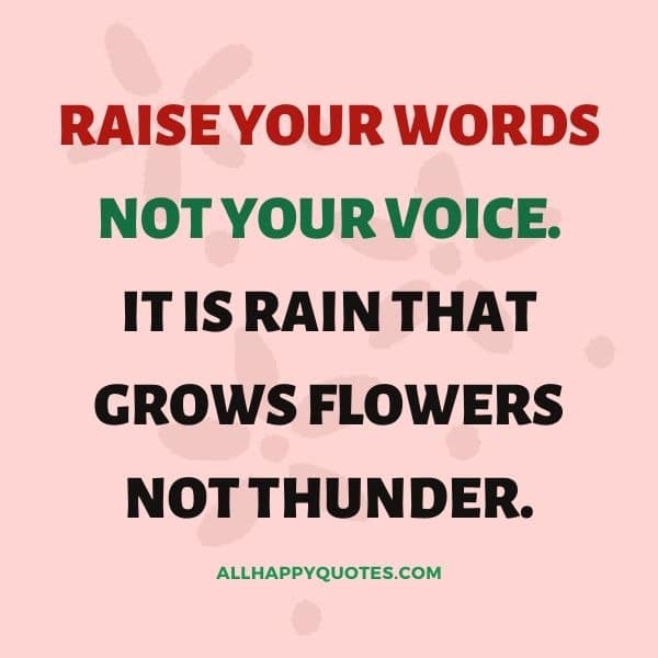 raise your words
