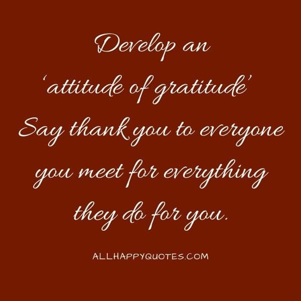 attitude of gratitude quotes