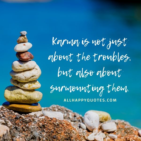 karma quotes with images