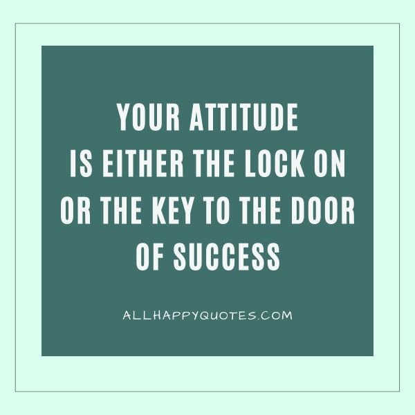 key to the door of success