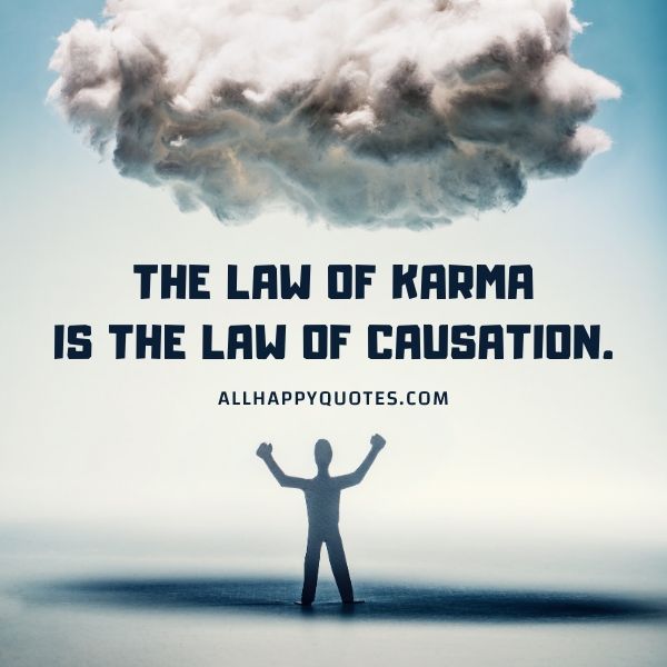 law of karma quotes